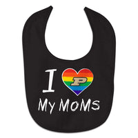 Purdue Boilermakers PRIDE MOMS All Pro Baby Bib