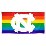 North Carolina Tar Heels PRIDE Spectra Beach Towel 30"  x 60"