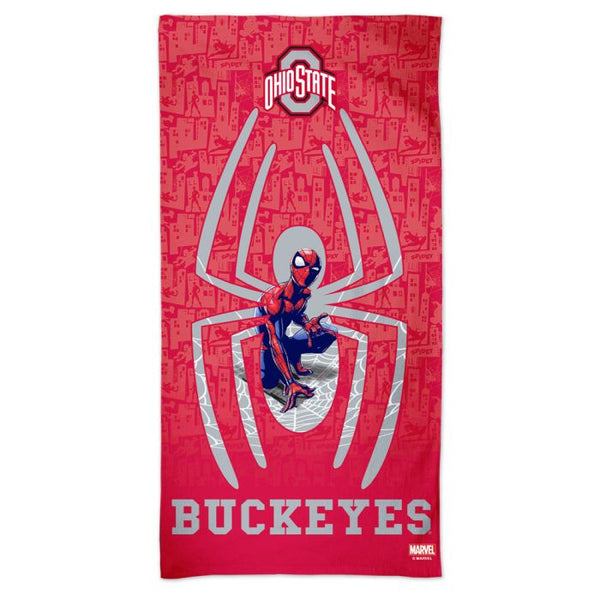 Wholesale-Ohio State Buckeyes / Marvel (C) MARVEL 2021 Spectra Beach Towel 30" x 60"