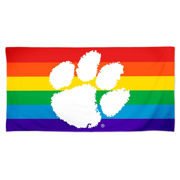 Clemson Tigers PRIDE Spectra Beach Towel 30"  x 60"