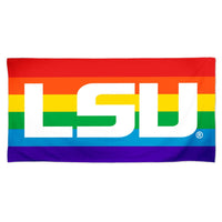 LSU Tigers PRIDE Spectra Beach Towel 30"  x 60"