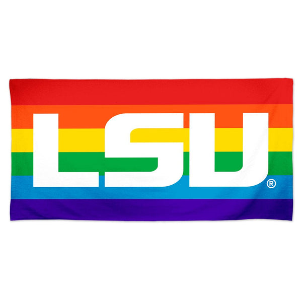 LSU Tigers PRIDE Spectra Beach Towel 30"  x 60"