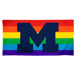 Michigan Wolverines PRIDE Spectra Beach Towel 30"  x 60"