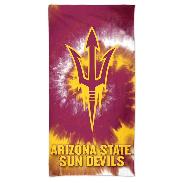 Arizona State Sun Devils Tie Dye Spectra Beach Towel 30"  x 60"