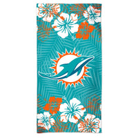 Miami Dolphins Spectra Beach Towel 30"  x 60"