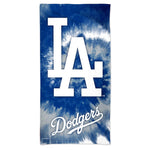 Los Angeles Dodgers TDYE Spectra Beach Towel 30"  x 60"