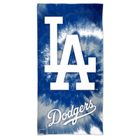 Los Angeles Dodgers TDYE Spectra Beach Towel 30"  x 60"
