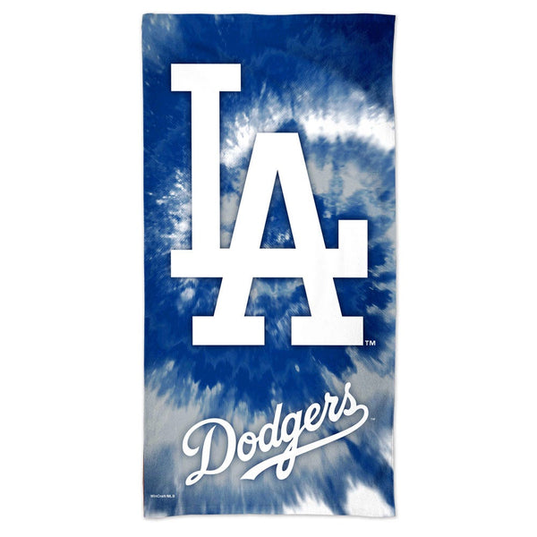 Los Angeles Dodgers TDYE Spectra Beach Towel 30"  x 60"