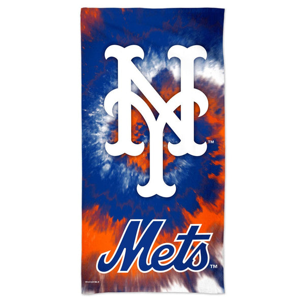New York Mets TDYE Spectra Beach Towel 30"  x 60"