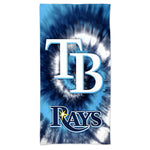 Tampa Bay Rays TDYE Spectra Beach Towel 30"  x 60"