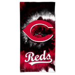 Cincinnati Reds TDYE Spectra Beach Towel 30"  x 60"