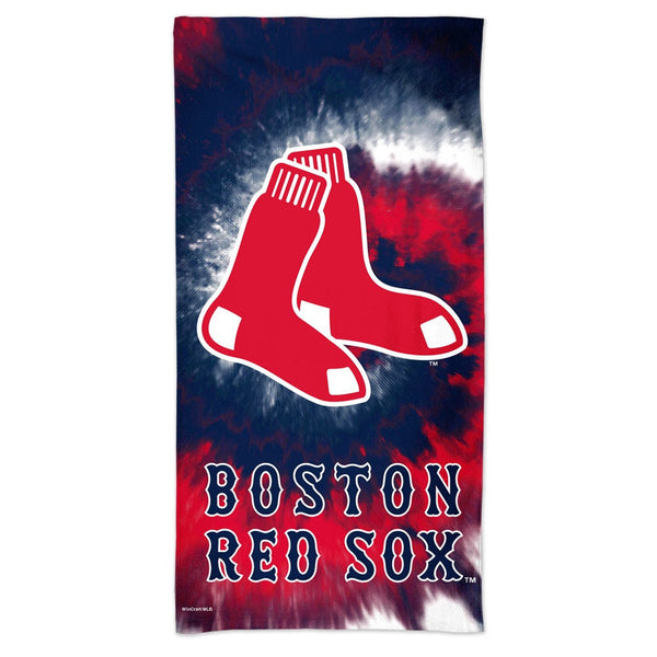 Boston Red Sox TDYE Spectra Beach Towel 30"  x 60"