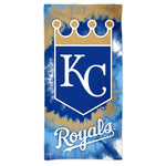 Kansas City Royals TDYE Spectra Beach Towel 30"  x 60"