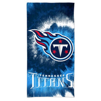 Tennessee Titans Tie Dye Spectra Beach Towel 30"  x 60"