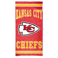 Kansas City Chiefs Heathered Spectra Beach Towel 30"  x 60"