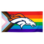 Denver Broncos Pride Spectra Beach Towel 30"  x 60"
