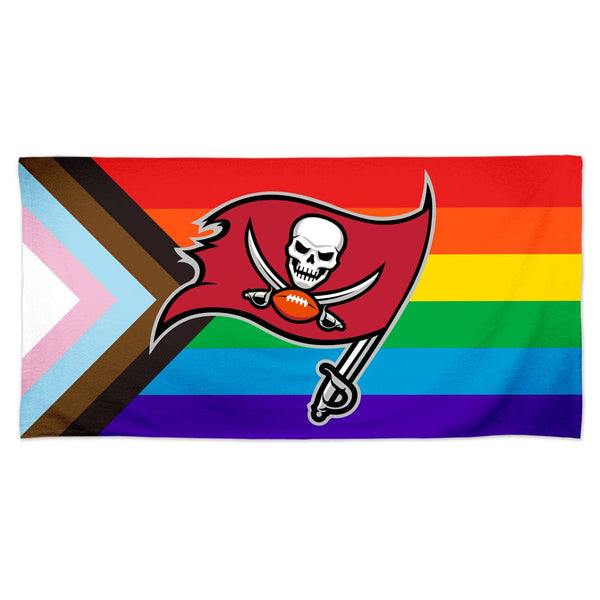 Tampa Bay Buccaneers Pride Spectra Beach Towel 30"  x 60"