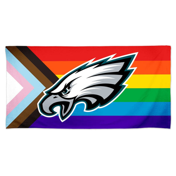 Philadelphia Eagles Pride Spectra Beach Towel 30"  x 60"