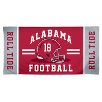 Alabama Crimson Tide FOOTBALL Spectra Beach Towel 30"  x 60"