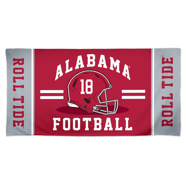 Alabama Crimson Tide FOOTBALL Spectra Beach Towel 30"  x 60"