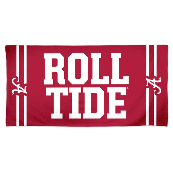 Alabama Crimson Tide SLOGAN Spectra Beach Towel 30"  x 60"