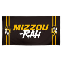 Missouri Tigers SLOGAN Spectra Beach Towel 30"  x 60"