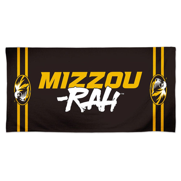 Missouri Tigers SLOGAN Spectra Beach Towel 30"  x 60"