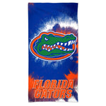 Florida Gators Tie Dye Spectra Beach Towel 30"  x 60"