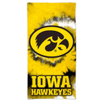 Iowa Hawkeyes TIE DYE Spectra Beach Towel 30"  x 60"
