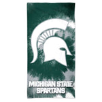 Wholesale-Michigan State Spartans Tie Dye Spectra Beach Towel 30" x 60"