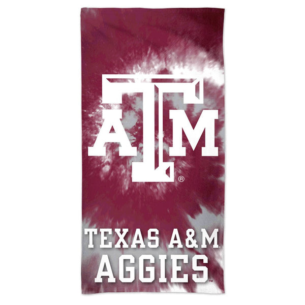 Texas A&M Aggies Spectra Beach Towel 30"  x 60"