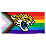 Jacksonville Jaguars Pride Spectra Beach Towel 30"  x 60"