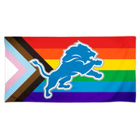 Detroit Lions Pride Spectra Beach Towel 30"  x 60"
