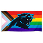 Carolina Panthers Pride Spectra Beach Towel 30"  x 60"