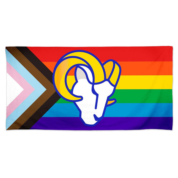 Los Angeles Rams Pride Spectra Beach Towel 30"  x 60"