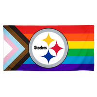 Pittsburgh Steelers Pride Spectra Beach Towel 30"  x 60"