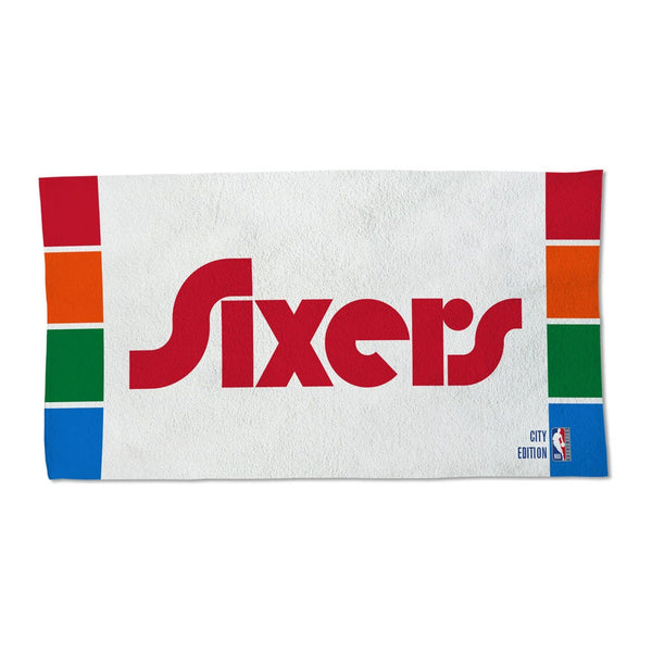 Philadelphia 76ers / City Edition Full Color Locker Room Towel One Sided