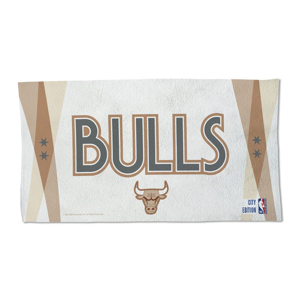 Chicago Bulls / City Edition Full Color Locker Room Towel One Sided