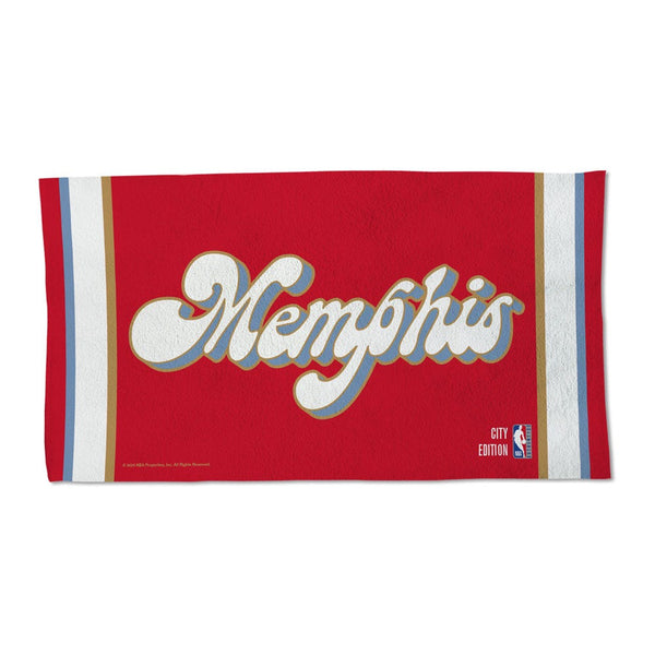 Memphis Grizzlies / City Edition Full Color Locker Room Towel One Sided