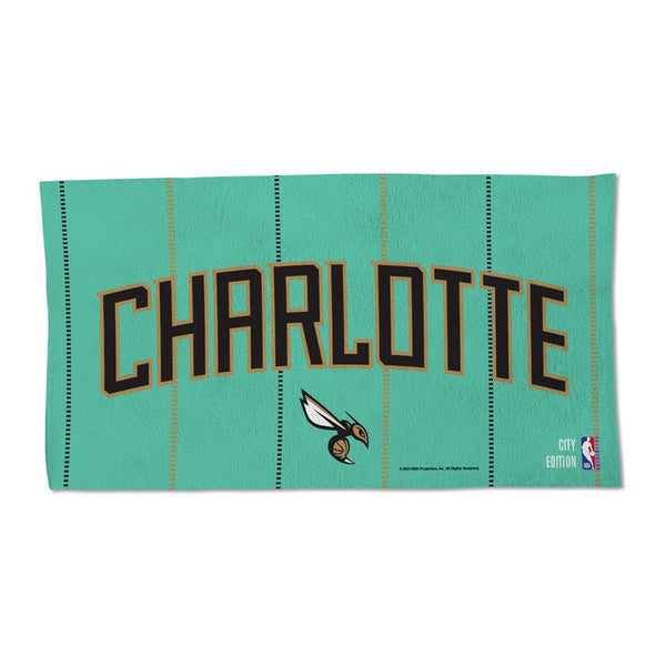 Charlotte Hornets / City Edition Full Color Locker Room Towel One Sided