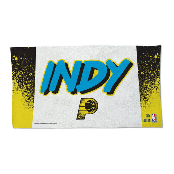 Indiana Pacers / City Edition Full Color Locker Room Towel One Sided