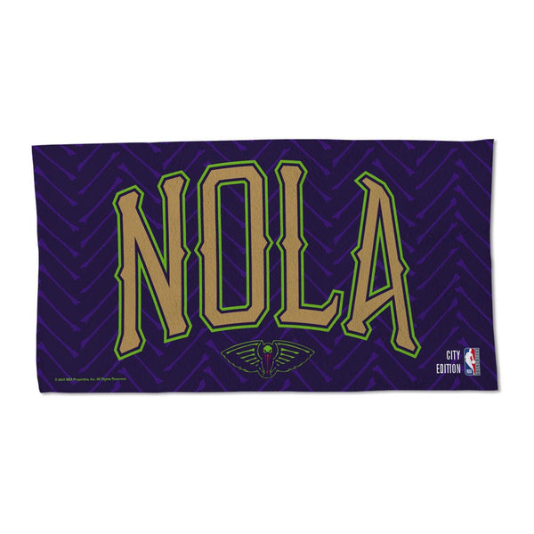 New Orleans Pelicans / City Edition Full Color Locker Room Towel One Sided