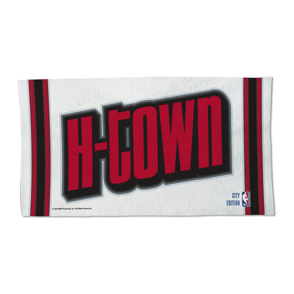 Houston Rockets / City Edition Full Color Locker Room Towel One Sided