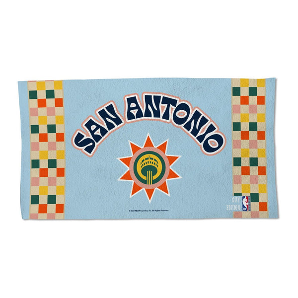 San Antonio Spurs / City Edition Full Color Locker Room Towel One Sided