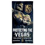 Vegas Golden Knights / Star Wars Mandalorian Spectra Beach Towel 30"  x 60"