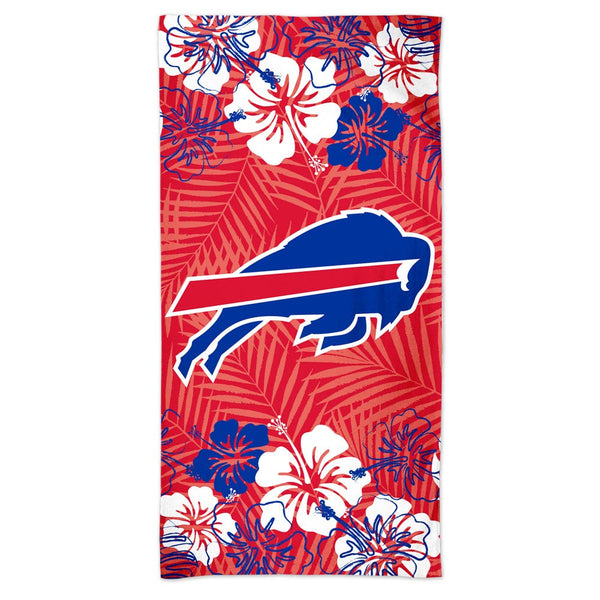 Buffalo Bills FLORAL Spectra Beach Towel 30"  x 60"