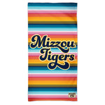 Missouri Tigers MISSOURI LAKE VIBES HORIZON Spectra Beach Towel 30"  x 60"