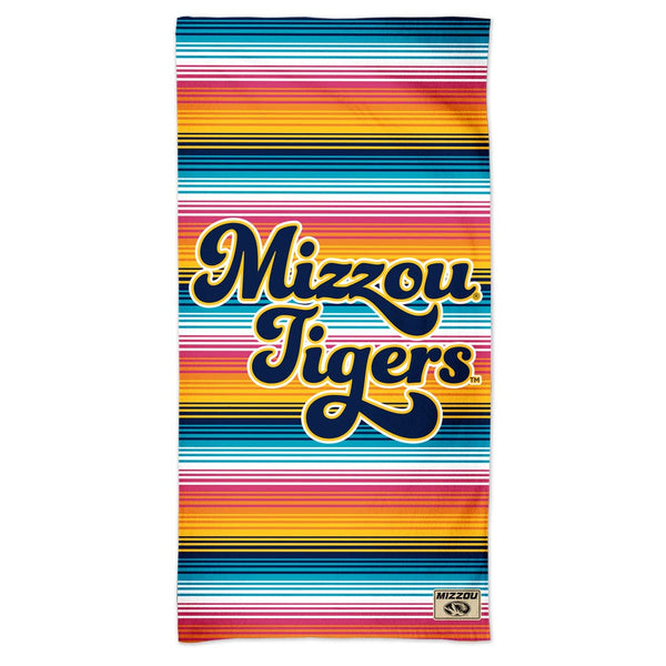 Missouri Tigers MISSOURI LAKE VIBES HORIZON Spectra Beach Towel 30"  x 60"