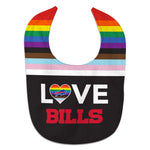 Buffalo Bills Pride Love All Pro Baby Bib