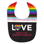 Arizona Cardinals Pride Love All Pro Baby Bib